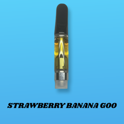 STRAWBERRY BANANA GOO THC CART (1ML)