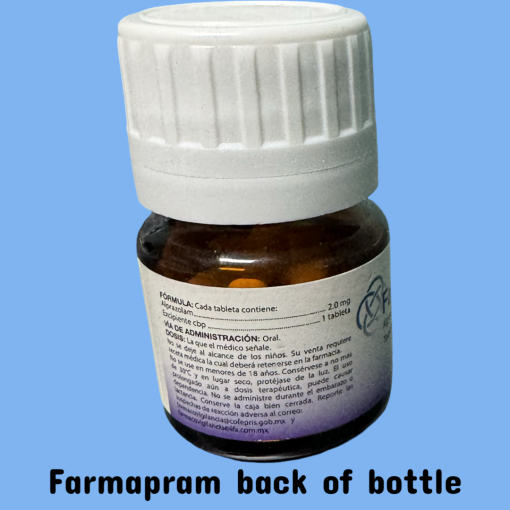 XANAX made by FARMAPRAM (2 MG) - Image 2